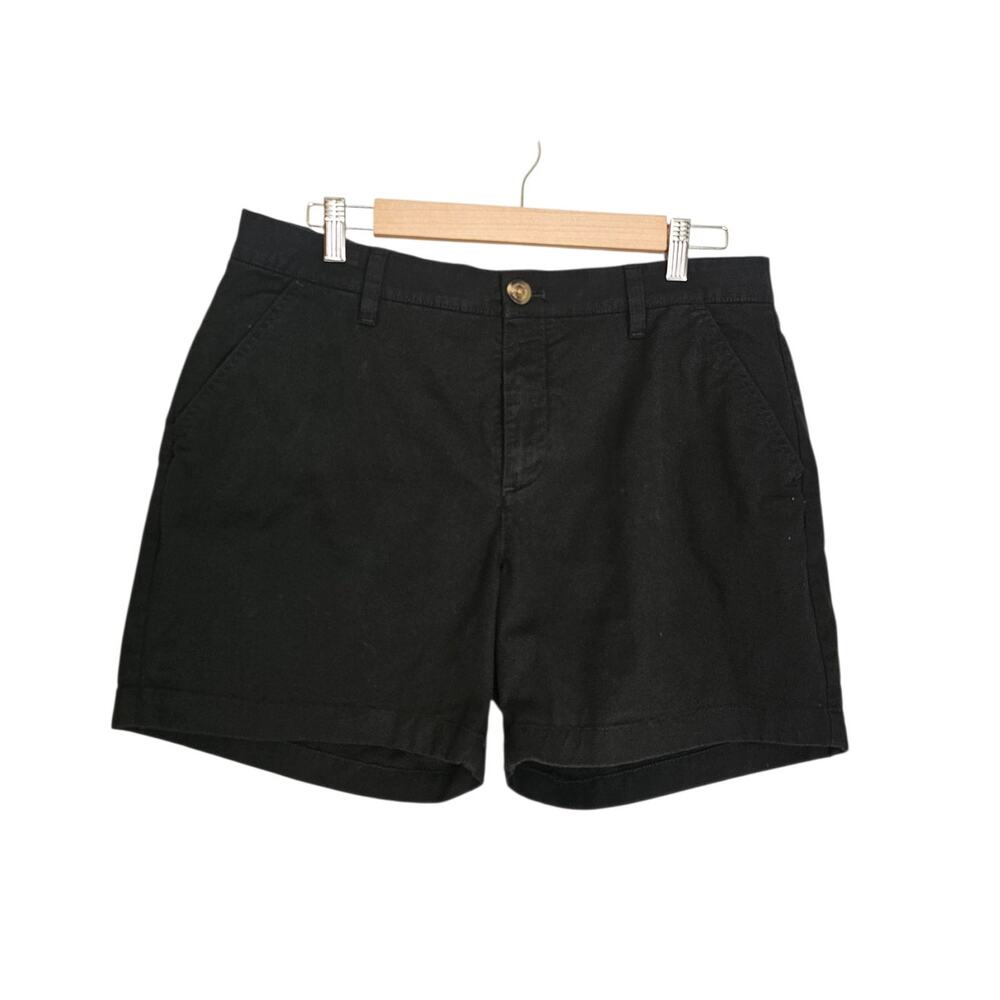 Chubbies Chino Stretch Twill Black Preppy Flat Front Classic Shorts